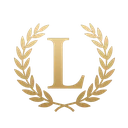 Legiano Casino Logo mit goldenem Lorbeerkranz